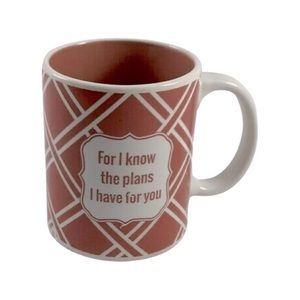NWT Ceramic Inspirational Mug.  11 oz, by Faithworks.